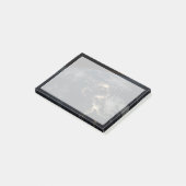 Die Stadt leuchtet nachts in Japan. Post-it Klebezettel (angewinkelt)