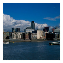 Die Stadt London und der Turm 42 Poster