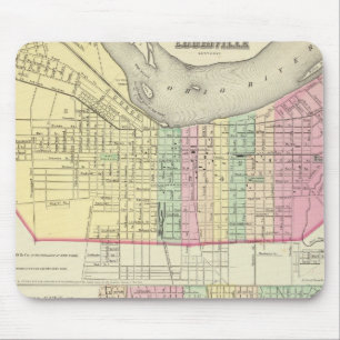Die Stadt Louisville Kentucky Mousepad