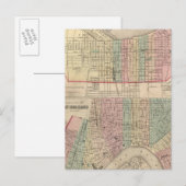 Die Stadt Louisville, Kentucky Postkarte (Vorne/Hinten)