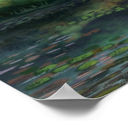 Die Stadt Morgine Poster (Ecke)