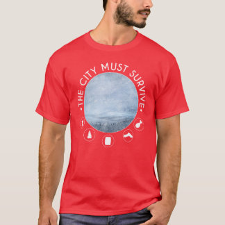 Die Stadt muss das ursprüngliche Frostpunk-inspiri T-Shirt