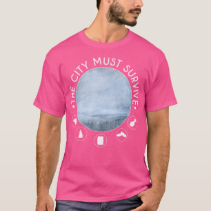 Die Stadt muss Original Frostpunk Inspiriert überl T-Shirt