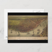 Die Stadt New Orleans Louisiana von 1885 Postkarte (Vorne/Hinten)
