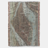 Die Stadt New York | 1883 (Farblithographie) Decke (Vorderseite Vertikal)