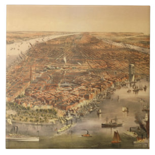 Die Stadt New York, 18 Fliese