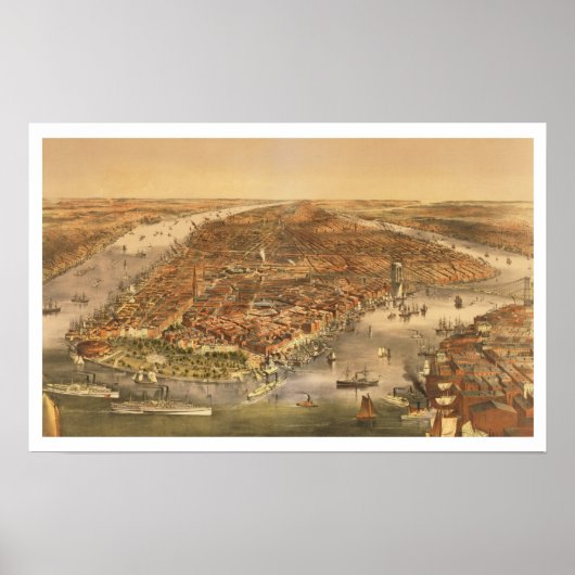 Die Stadt New York, 18 Poster (Vorne)