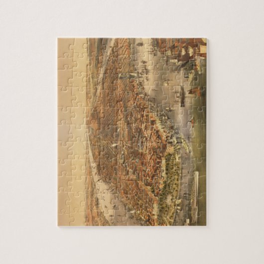 Die Stadt New York, 18 Puzzle (Vertikal)