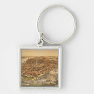 Die Stadt New York, 18 Schlüsselanhänger