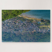 Die Stadt Pokhara in Nepal Puzzle (Horizontal)