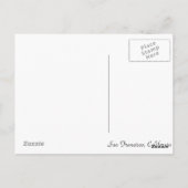 Die Stadt Postkarte (Rückseite)
