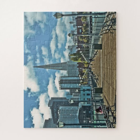 die Stadt San Francisco Puzzle (Vertikal)
