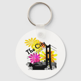 Die Stadt San Francisco Schlüsselanhänger