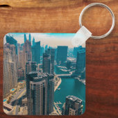 Die Stadt Schlüsselanhänger (Rückseite)