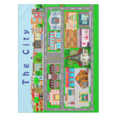 Die Stadt Tischdecke (Vorderseite)