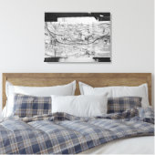 Die Stadt und das Dorf Carcassonne, 1462 Leinwanddruck (Insitu (Schlafzimmer))