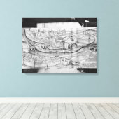 Die Stadt und das Dorf Carcassonne, 1462 Leinwanddruck (Insitu (Holzboden))