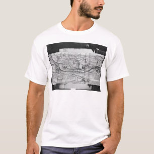 Die Stadt und das Dorf von Carcassonne, 1462 T-Shirt