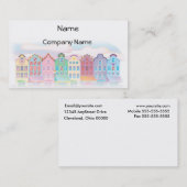 Die Stadt-Visitenkarte Visitenkarte (Vorne/Hinten)