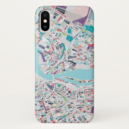 Die Stadt von Amsterdam Case-Mate iPhone Hülle (Rückseite)