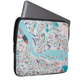 Die Stadt von Amsterdam Laptopschutzhülle (Vorne Rechts)