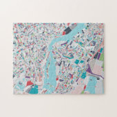 Die Stadt von Amsterdam Puzzle (Horizontal)