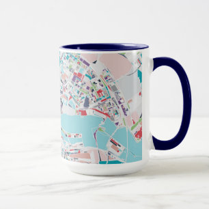 Die Stadt von Amsterdam Tasse