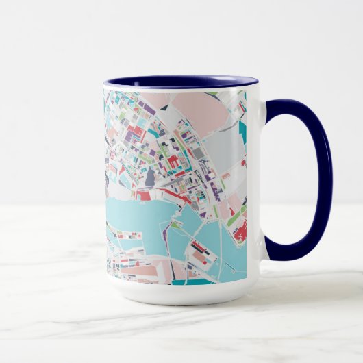 Die Stadt von Amsterdam Tasse (Rechts)