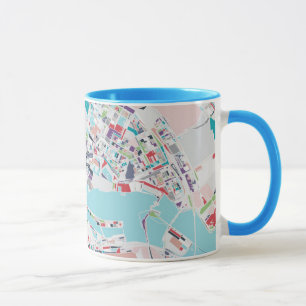 Die Stadt von Amsterdam Tasse