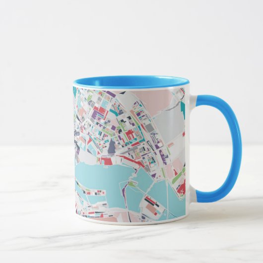 Die Stadt von Amsterdam Tasse (Rechts)
