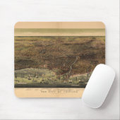 Die Stadt von Chicago durch Ives (1892) Mousepad (Mit Mouse)