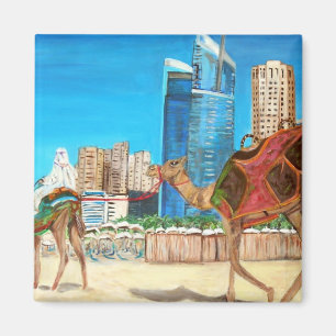 Die Stadt von Dubai-Magneten Magnet