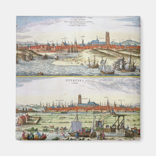 Die Stadt von Dunkerque während des spanischen Magnet