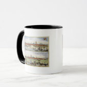 Die Stadt von Dunkerque während des spanischen Tasse (Vorderseite Links)