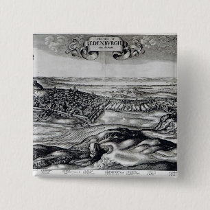 Die Stadt von Edinburgh vom Süden Button