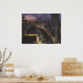 Die Stadt von Greenwich Village, John Sloan Poster (Küche)