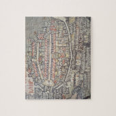 Die Stadt von Jerusalem und von Umgebung Puzzle (Vertikal)