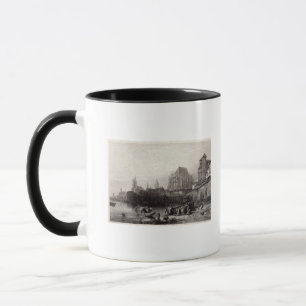 Die Stadt von Köln, graviert von M.J. Sterling Tasse
