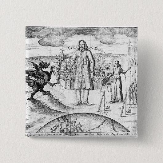 Die Stadt von Mansoul Button (Vorderseite)