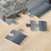 Die Stadt von Paramaribo (Farbstich) Puzzle (Seite)