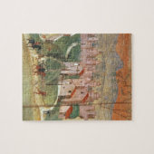 Die Stadt von Prato (Fresko) Puzzle (Horizontal)