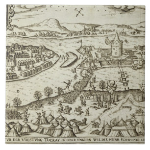 Die Stadt von Tokay erholte sich von den Türken Fliese