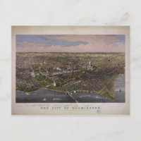 Die Stadt Washington D.C. von 1880