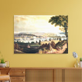 Die Stadt Washington von außerhalb der Marine Leinwanddruck (Insitu (Wohnzimmer))