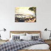 Die Stadt Washington von außerhalb der Marine Leinwanddruck (Insitu (Schlafzimmer))