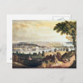 Die Stadt Washington von außerhalb der Marine Postkarte (Vorne/Hinten)