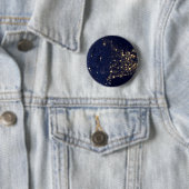 Die Stadtbeleuchtung der Staaten nachts. Button (Beispiel)