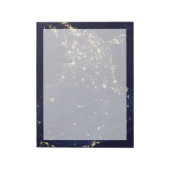 Die Stadtbeleuchtung der Staaten nachts. Notizblock (Rotiert)