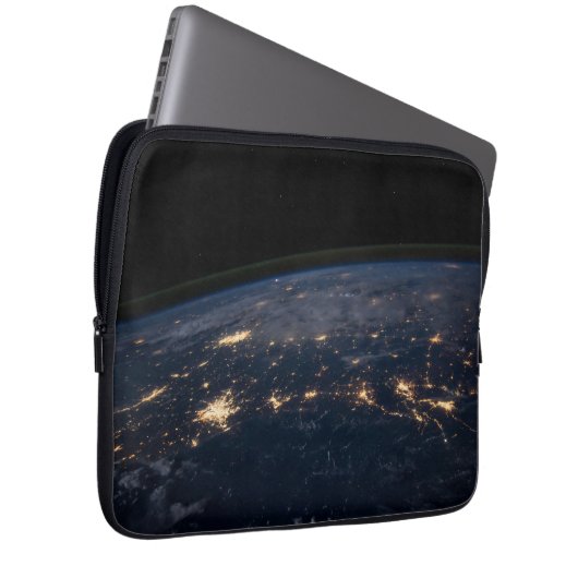 Die Stadtbeleuchtung der südlichen Staaten. Laptopschutzhülle (Vorne Rechts)