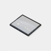 Die Stadtbeleuchtung der südlichen Staaten. Post-it Klebezettel (angewinkelt)